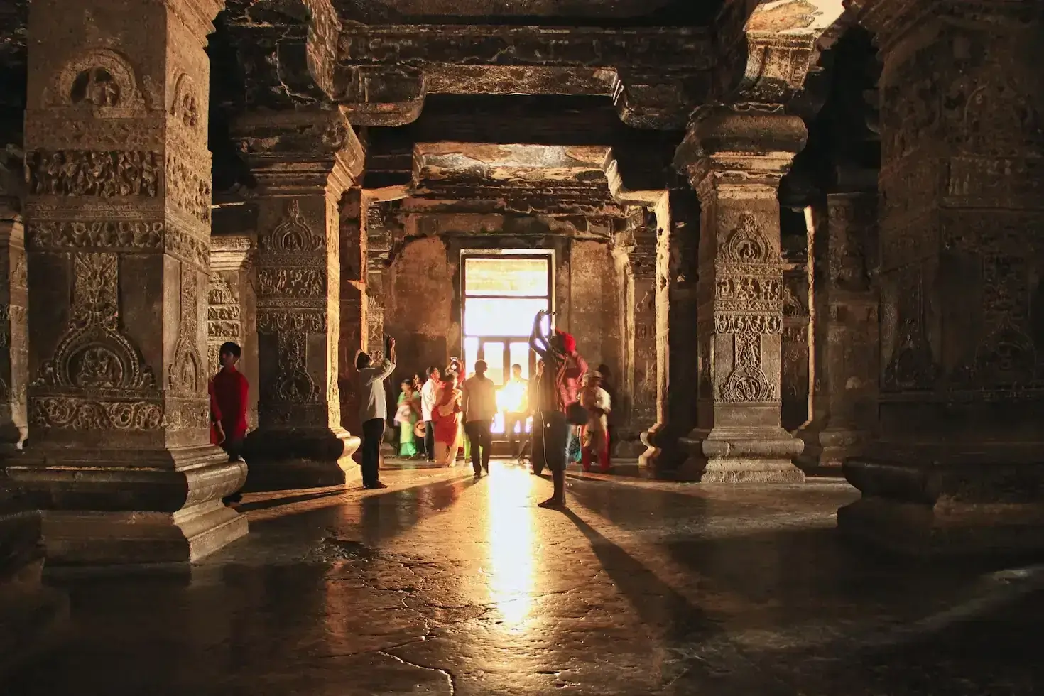 Indian temple inscription